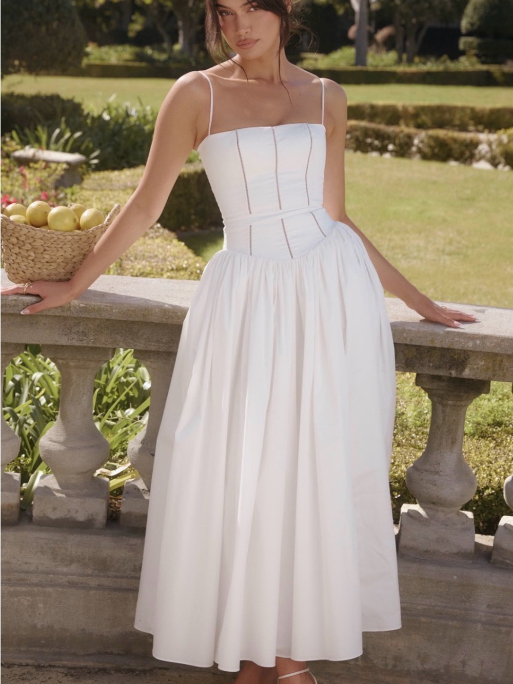 House of CB YSABELLA Dress White M - Picture 9 of 9